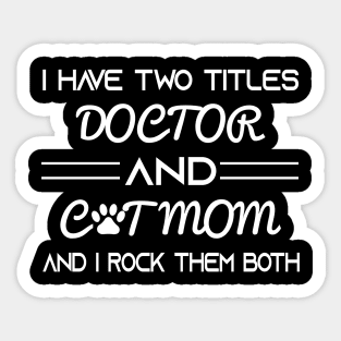 doctor Sticker